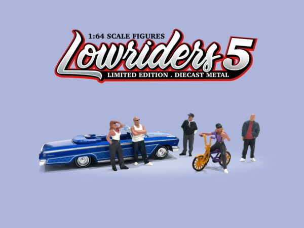 *PREORDEN* American Diorama 1:64 Figures set - Lowriders 5 - Imagen 2