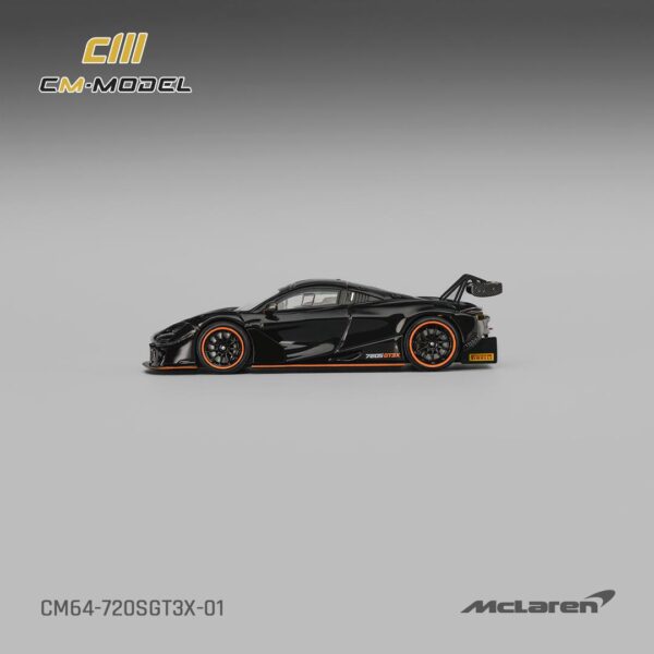*PREORDEN* CM MODEL 1/64 Mclaren 720SGT3X Black - Imagen 3