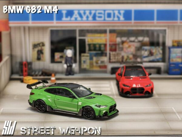 *PREORDEN* Street Weapon 1:64 BMW M4 G82 Adro Bodykit (Naranja o Verde) - Imagen 3