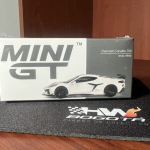 Mini GT 1:64 Chevrolet Corvette Z06 2023 Arctic White