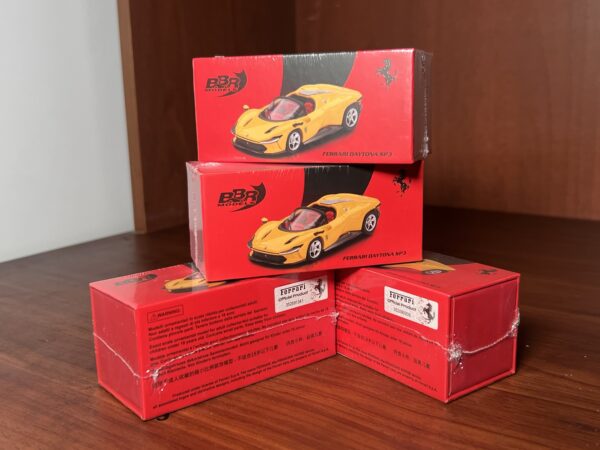 BBR MODELS 1/64 FERRARI DAYTONA SP3 Yellow