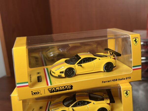Tarmac Works 1:64 Ferrari 458 Italia GT3 – Yellow – Road64