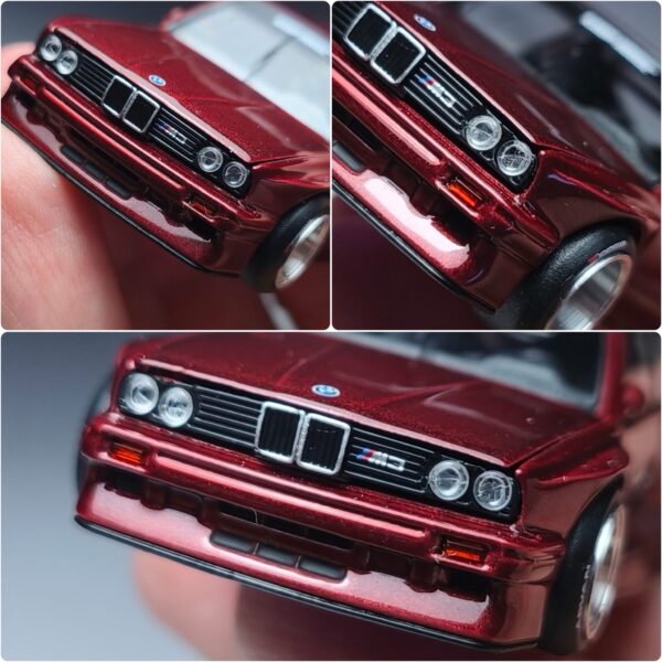 1/64 Kaido House & Mini GT BMW M3 (E30) Kaido GT V1 (Dark Red) - Imagen 3