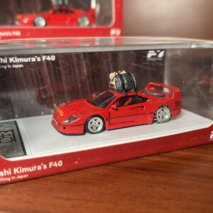 Finclassically 1/64 Ferrari Takeshi Kimura's F40 (Red) Snow Drifting in Japan