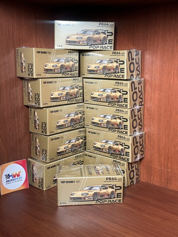 POPRACE 1/64 TOP SECRET GT300 SUPRA - GOLD - Imagen 2