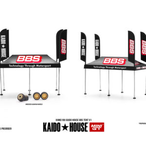 *PREORDEN* Kaido House x Mini GT 1:64 Kaido House BBS Tent V1