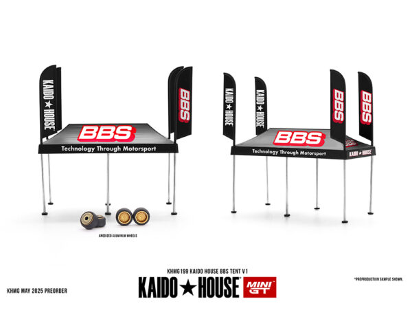 *PREORDEN* Kaido House x Mini GT 1:64 Kaido House BBS Tent V1