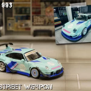 Street Weapon 1:64 PORSCHE RWB 993 Mint