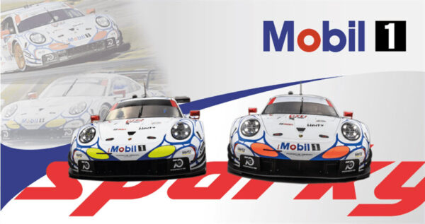 Sparky 1/64 Porsche 911 RSR Porsche GT Team - Petit Le Mans 2018 #911 #912 - Imagen 5