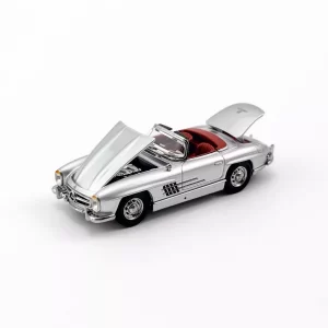 YS 1/64 Scale Mercedes-Benz 300SL Roadster Silver