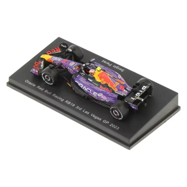 Sparky 1/64 Oracle Red Bull Racing RB19 No.11 3rd Las Vegas GP 2023 Sergio Perez - Imagen 3