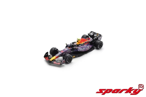 Sparky 1/64 Oracle Red Bull Racing RB19 No.11 3rd Las Vegas GP 2023 Sergio Perez