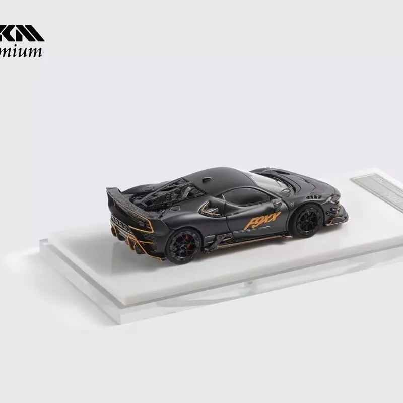 HKM 1/64 Mansory Ferrari SF90 F9XX Black Coupe - Imagen 3