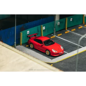 *PREORDEN* Tarmac Works 1/64 Porsche 911 GT3 type 996 Red