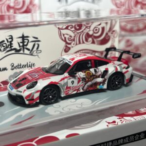 ModernArt X Baideli 1:64 Porsche 911 GT3 CUP Racing Livery SIN FIGURA