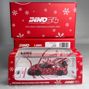 1/64 INNO64 Ferrari F40 LBWK Widbody Red Christmas 2023