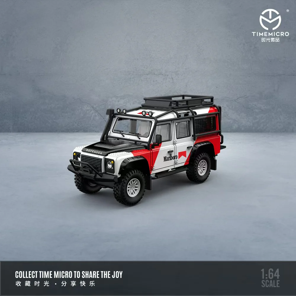 Time Micro 1:64 Land Rover Defender Marlboro - Imagen 2