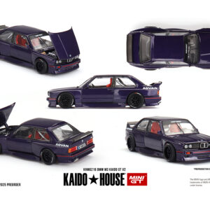 *PREORDEN* Kaido House x Mini GT 1:64 BMW M3 Kaido GT V2- Purple