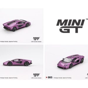 *EN CAMINO* Mini GT 1:64 Lamborghini Countach LPI 800-4 – Viola 30th