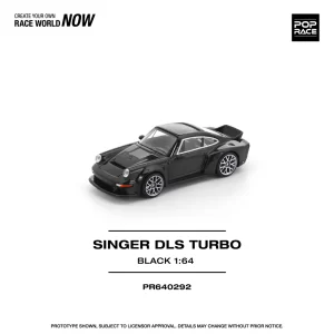 *PREORDEN* POPRACE 1/64 SINGER DLS TURBO (ROAD) BLACK