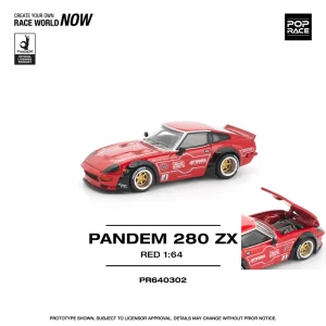 *PREORDEN* POPRACE 1/64 PANDEM 280ZX RED