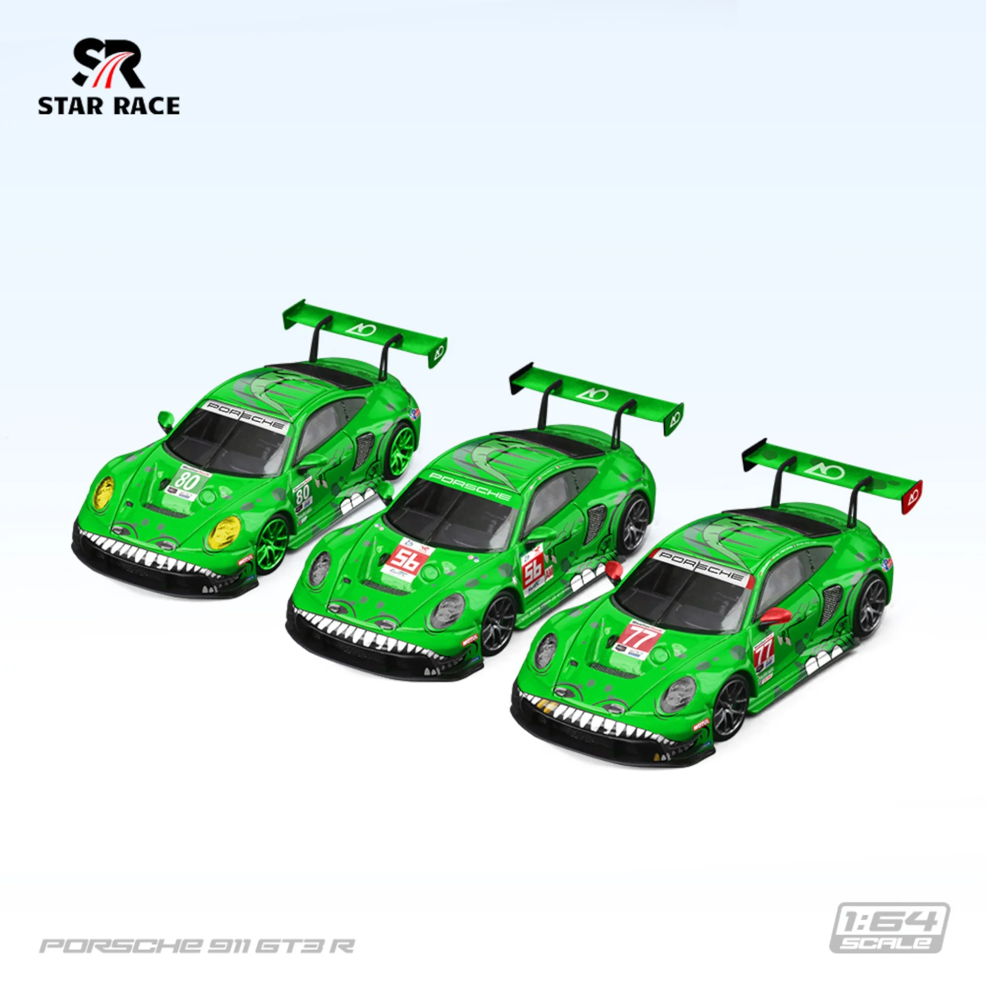 Star Race Porsche 911 GT3 R - Tyrannosaurus REXY Set de 3 - Imagen 5