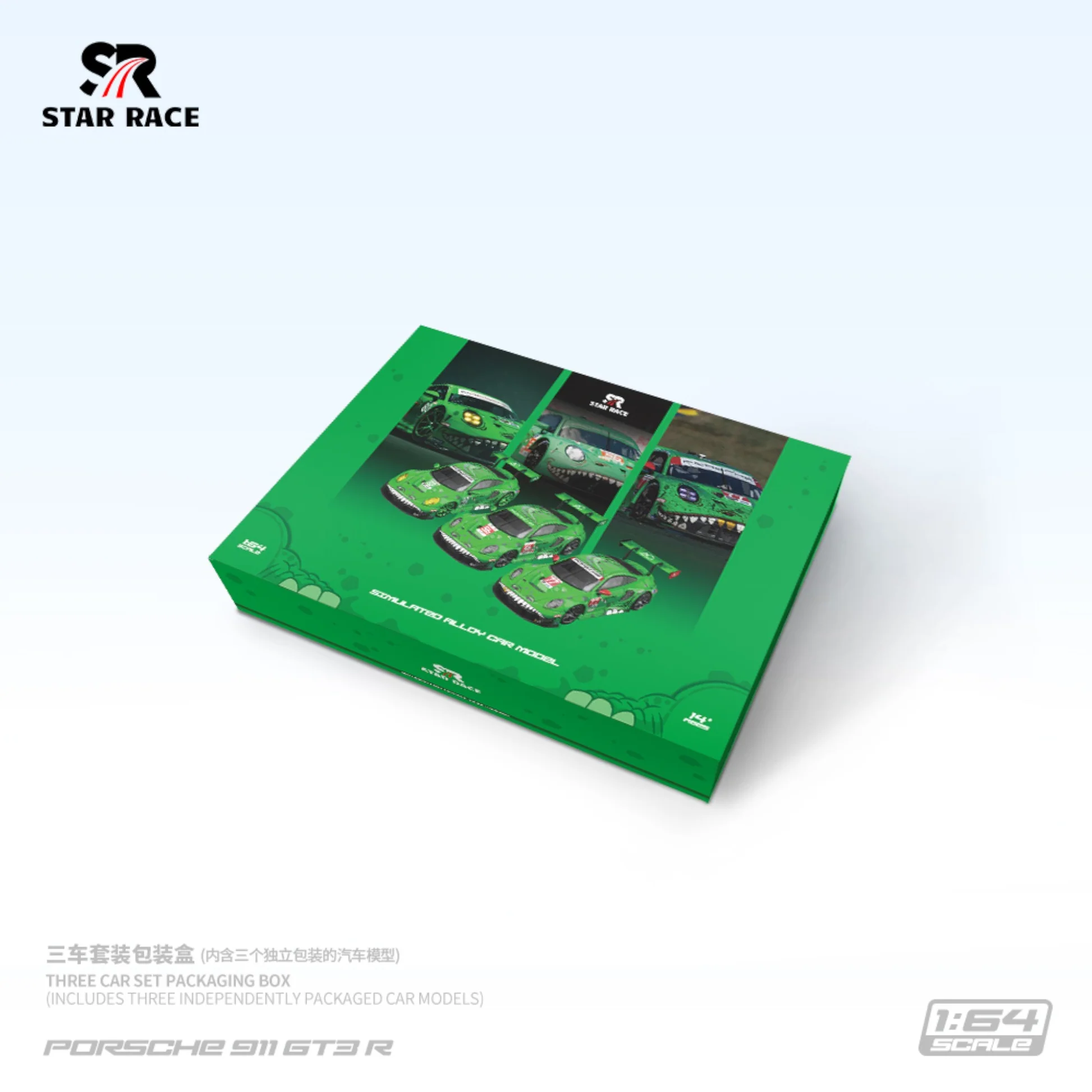 Star Race Porsche 911 GT3 R - Tyrannosaurus REXY Set de 3 - Imagen 3