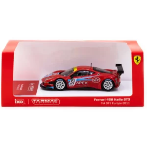 Tarmac Works X iXO Models 1/64 Ferrari 458 Italia GT3 FIA GT3 Europe 2011 #51