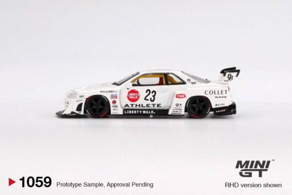 *PREORDEN* Nissan LB-ER34 Super Silhouette ATHLETE/COLLET - Imagen 2