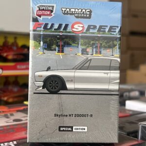 Tarmac Works 1:64 Nissan 2000 GT-R (KPGC10) Fuji Speed Silver Chrome