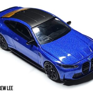 *EN CAMINO* Mini GT 1:64 BMW M4 Competition (G82) – Portimao Blue- Limited Edition