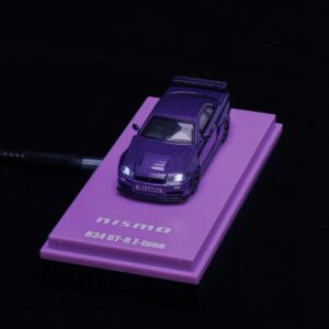 Kyosho 1:64 R34 GT-R Z-tune 2025 HEC Purple
