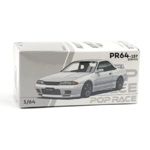 Poprace 1/64 Nissan Skyline GT-R R32 Blanco