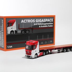 GCD Mercedes Actros GigaSpace 6X2 Roja - Limitada a 680 unidades