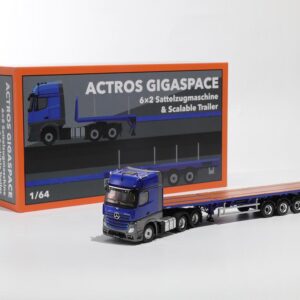 GCD Mercedes Actros GigaSpace 6X2  Azul - Limitada a 680 unidades