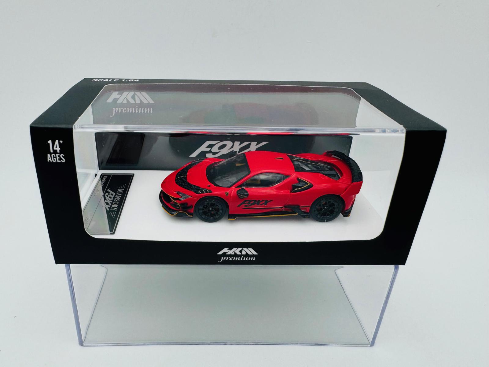 HKM 1:64 MANSORY Ferrari SF90 F9XX RED COUPE - Imagen 2