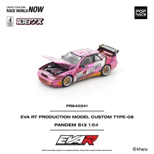 *PREORDEN* POPRACE 1/64 PANDEM SILVIA S13 EVA RT PRODUCTION MODEL CUSTOM TYPE-08 x 1087X