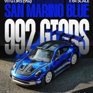 TimeMicro Porsche 911 GT3 RS Azul Cromado