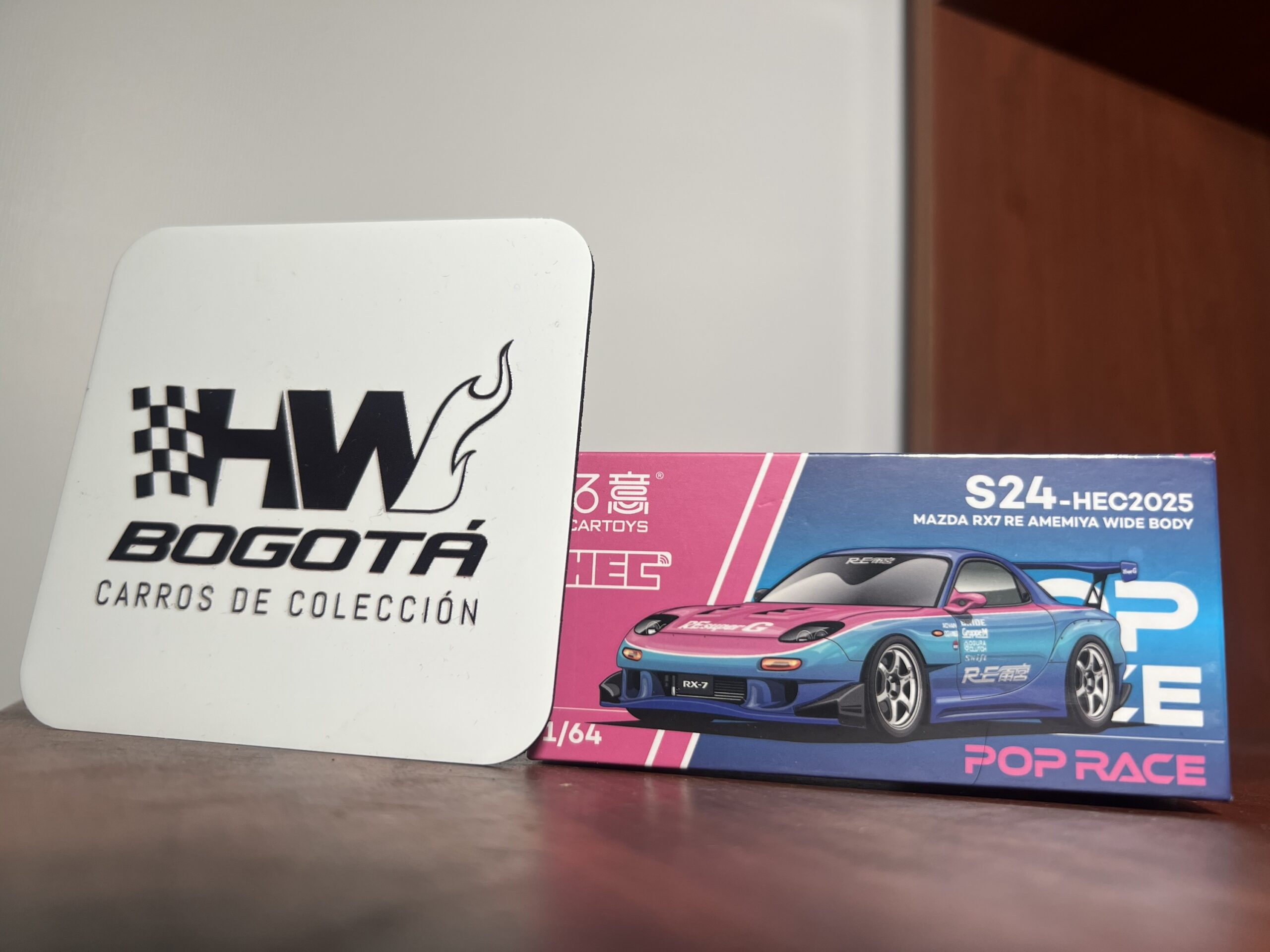 PORPACE HEC 2025 1/64 MAZDA RX7 RE AMEMIYA Hobby Expo China 2025