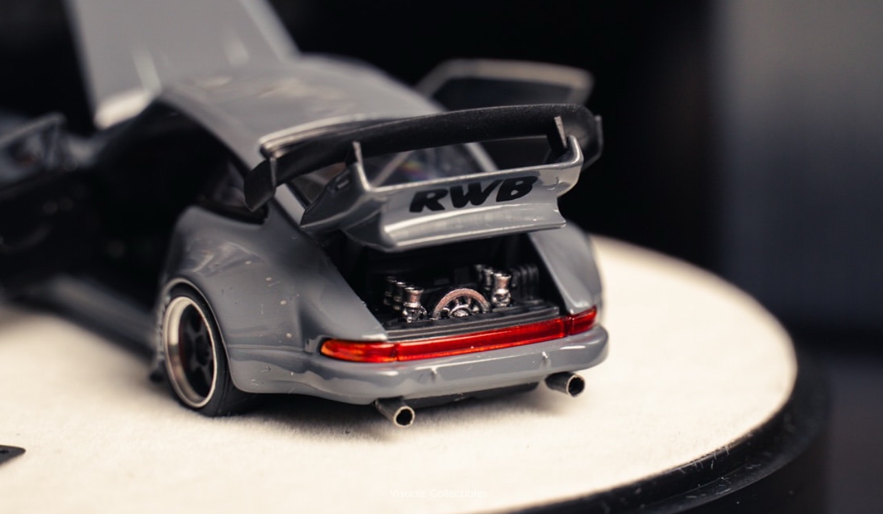 PGM 1:64 Porsche RWB 930 Cement Grey | HW Bogotá