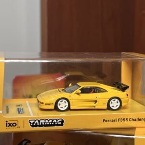 Tarmac Works X iXO Models 1/64 Ferrari F355 Challenge Amarillo
