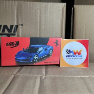 BBR 1/64 Ferrari 296 GTB Blu Corsa