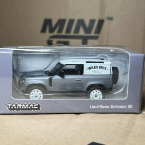 Tarmac 1/64 Tarmac Works 1/64 Land Rover Defender 90 Matt Blue Grey