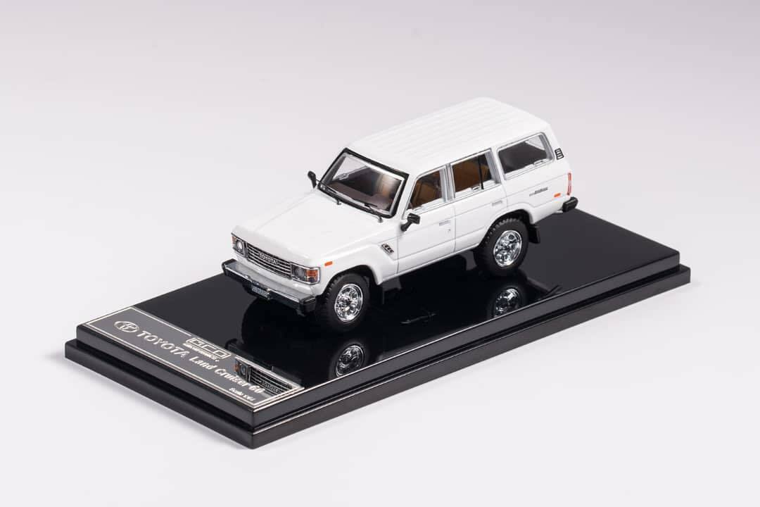 GCD 1:64 Toyota Land Cruiser 60 LHD Blanca