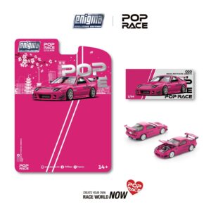*PREORDEN* POPRACE 1/64MAZDA RX7 (FC3S) RE-AMEMIYA PINK (enigma exclusive edition)