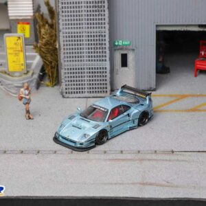 Star Model 1:64 Ferrari F40 LBWK Ice Blue