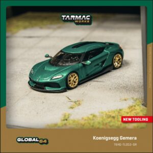 TARMAC WORKS GLOBAL64 1/64 Koenigsegg Gemera Green