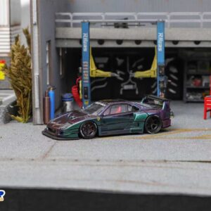 Star Model 1:64 Ferrari F40 LBWK Magic Purple