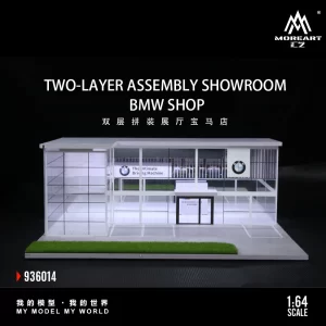 MoreArt 1:64 TWO-LAYER ASSEMBLY SHOWROOM BMW SHOP