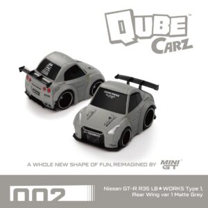 Nissan GT-R R35 LB★WORKS Type 1 RearWing ver 1 Matte Grey